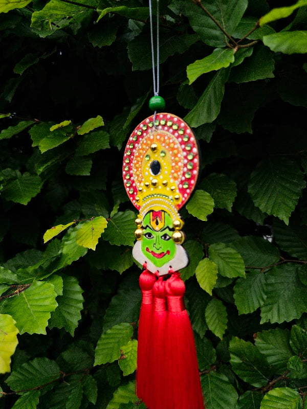 Hand painted Kathakali Car Hangings