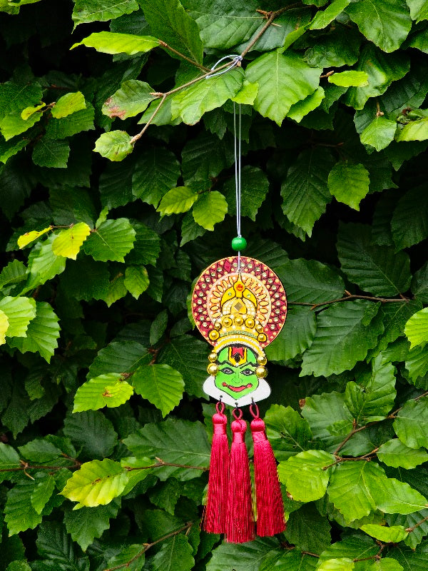 Hand painted Kathakali Car Hangings