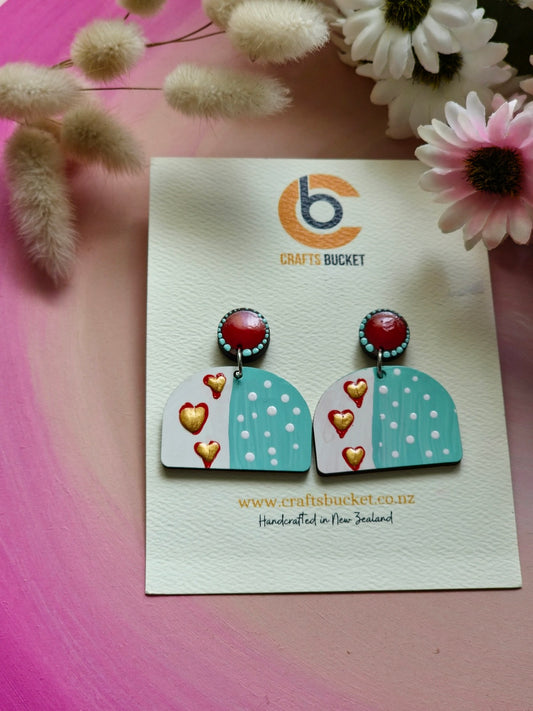 Love's Whisper:Handcrafted Earrings