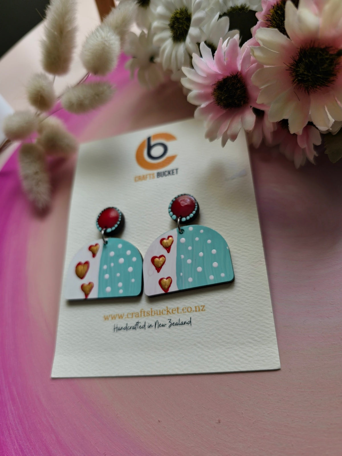 Love's Whisper:Handcrafted Earrings