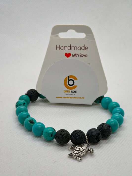 Lava Strength: Turquoise Tranquility Bracelets