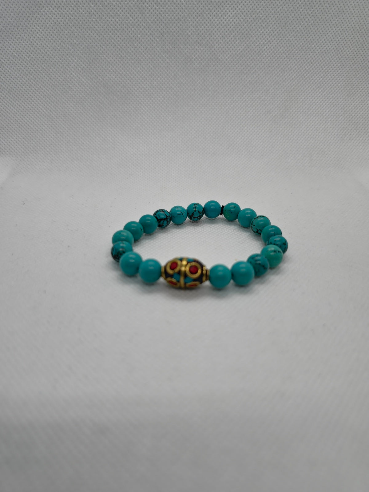 Turquoise Temptation: Dyed Magnesite Beaded Bracelets