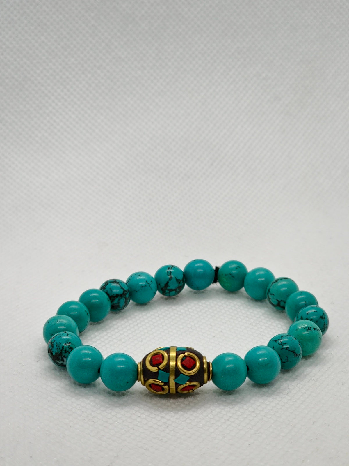 Turquoise Temptation: Dyed Magnesite Beaded Bracelets