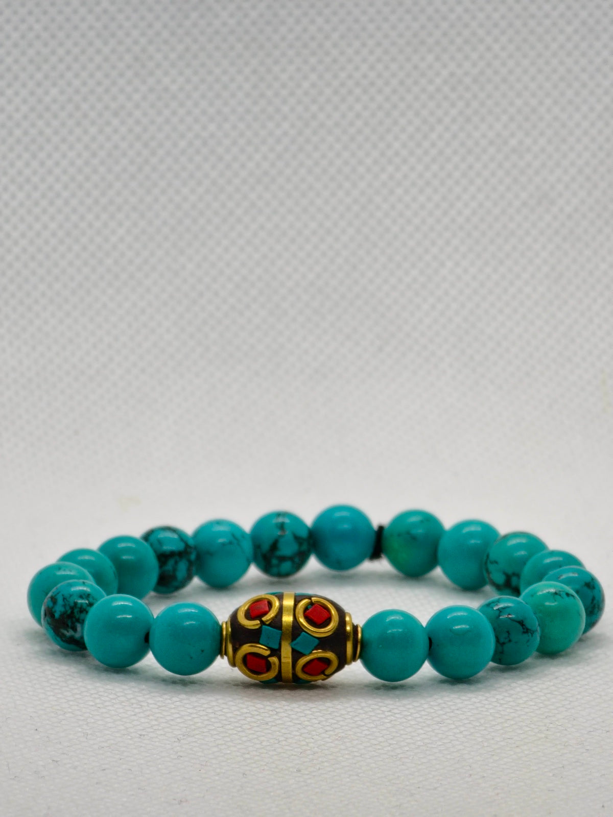 Turquoise Temptation: Dyed Magnesite Beaded Bracelets