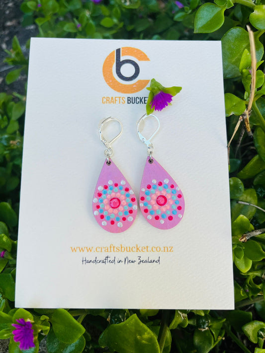 Handmade Floral Design Earrings