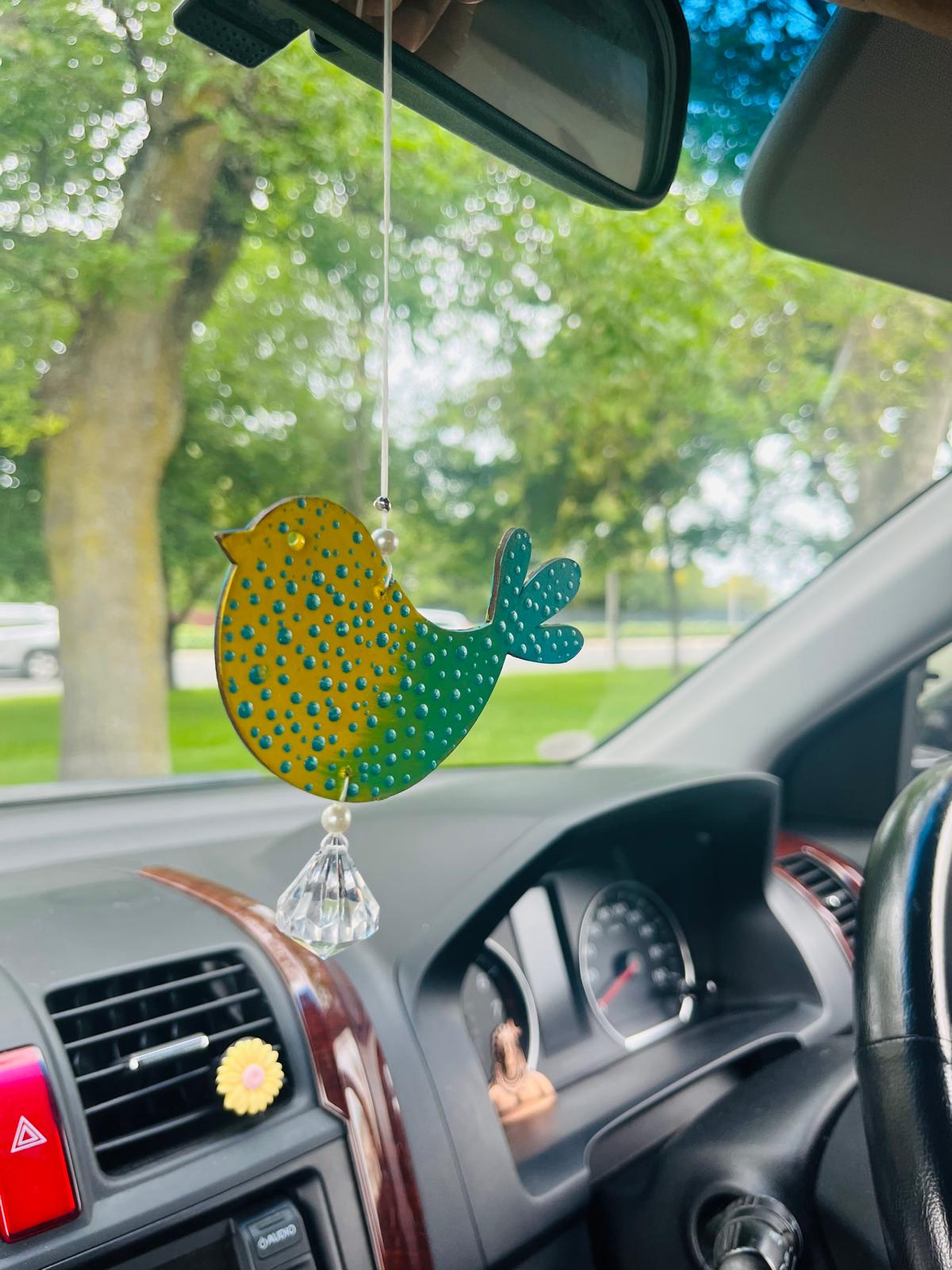 Double Sided Handcrafted Car Hangings