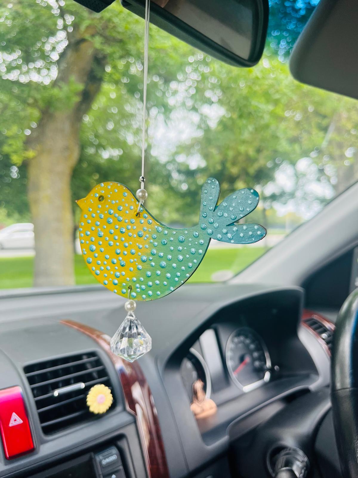 Double Sided Handcrafted Car Hangings