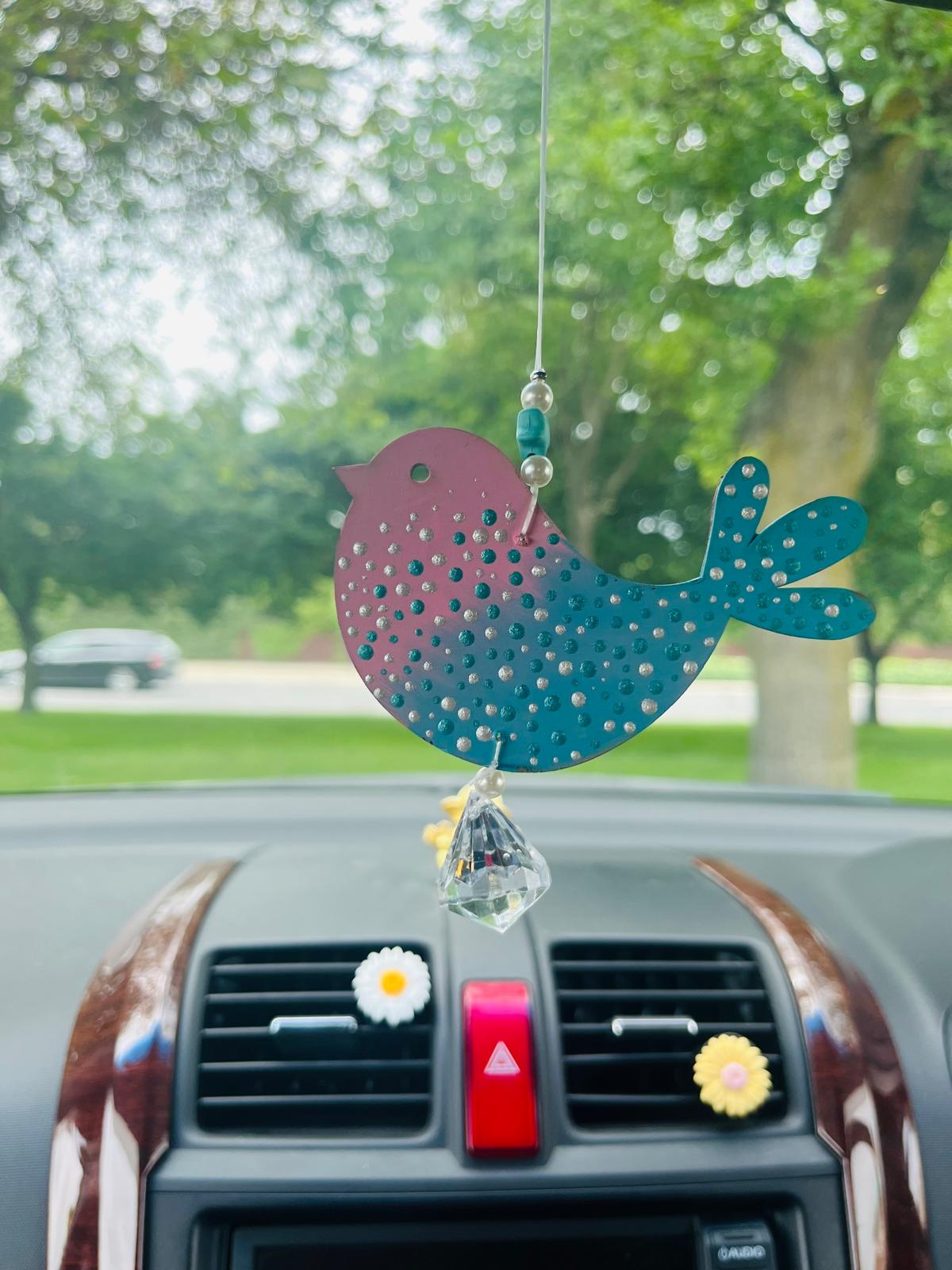 Double Sided Handcrafted Car Hangings