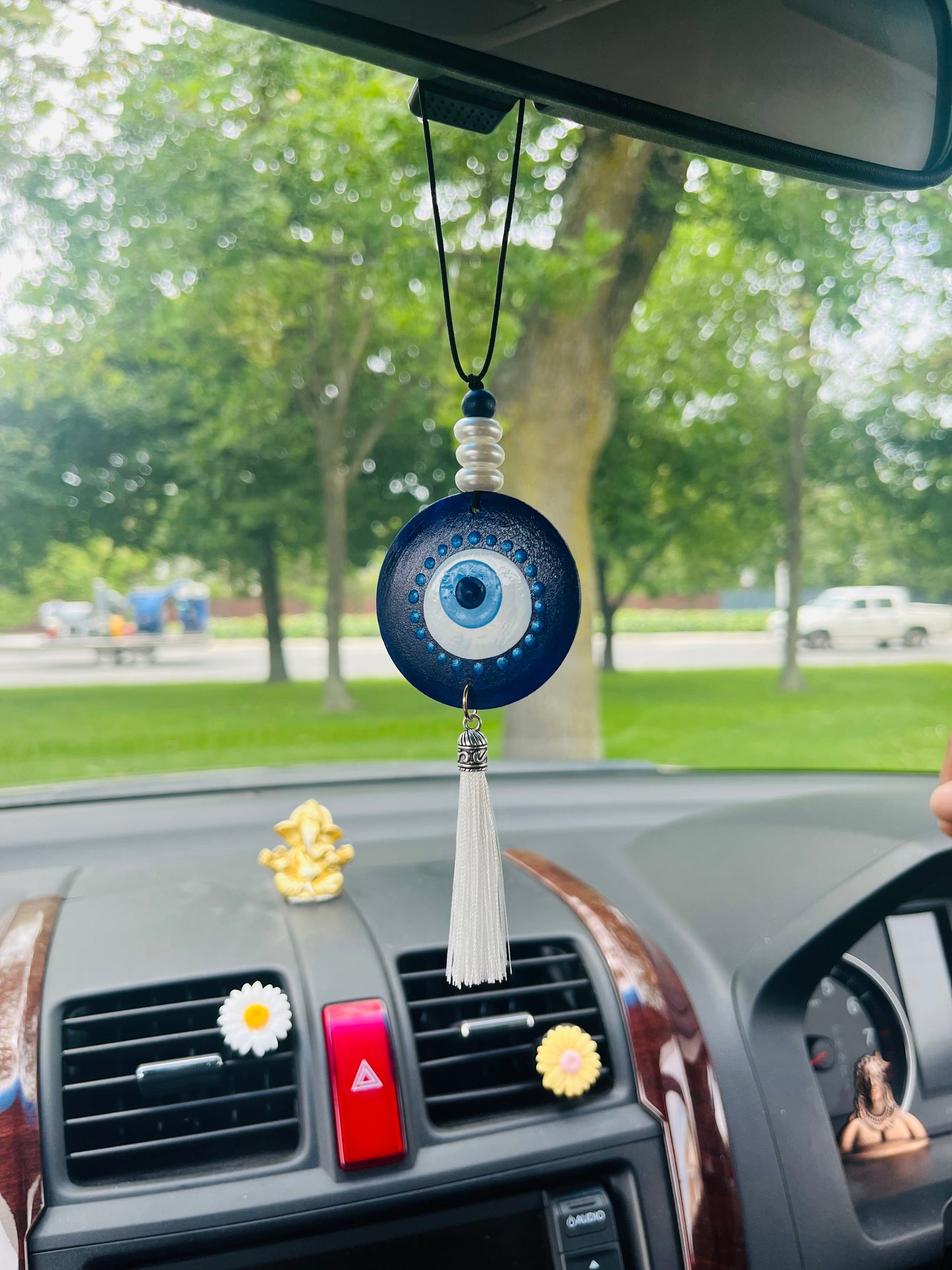 Double Sided Handcrafted Evil Eye Car Hangings