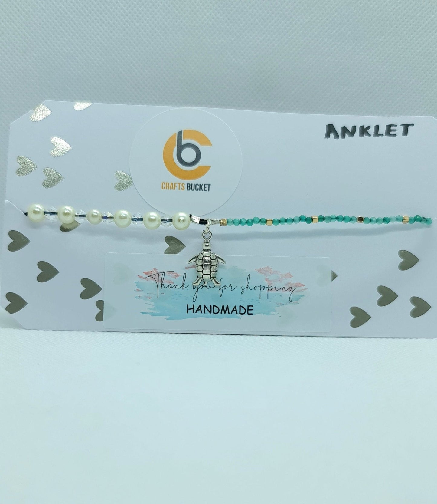 Adjustable Handcrafted Anklets - Crafts Bucket