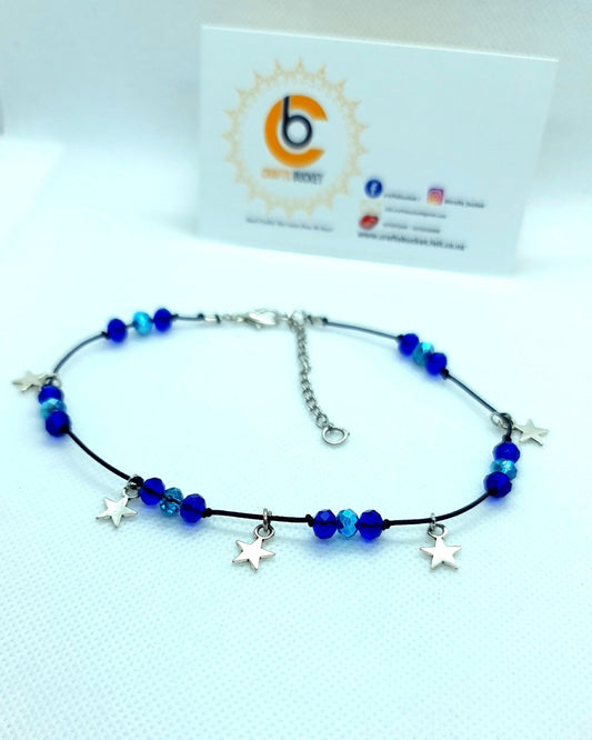 Adjustable Handcrafted Anklets - Crafts Bucket