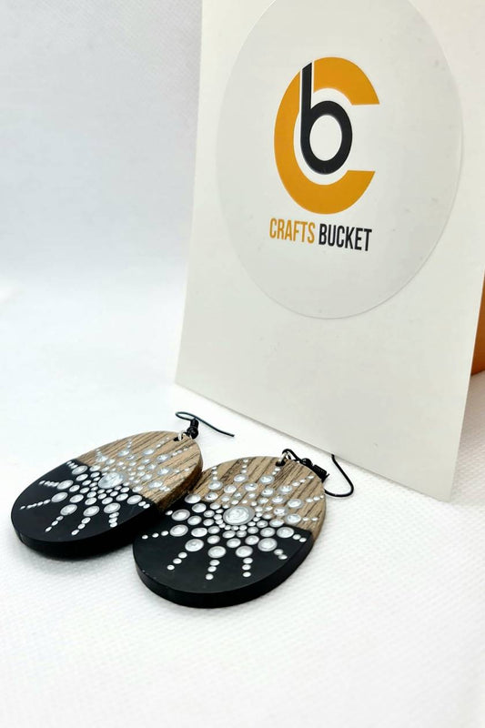 Adorable Mandala Dot Earrings - Crafts Bucket