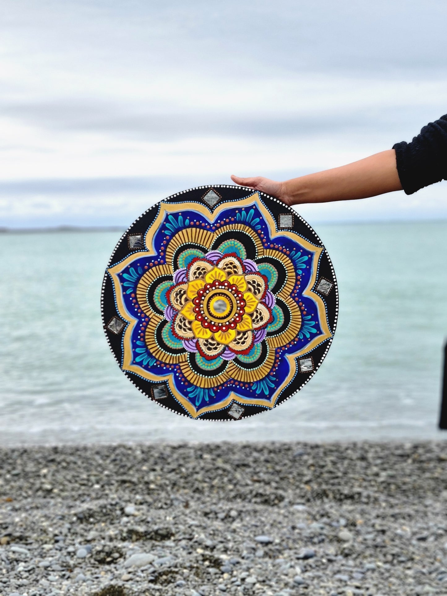 Hand Painted Mandala Wall Decor Paintings