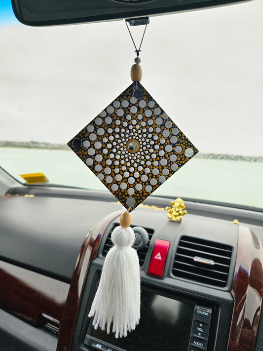 Double Side Mandala Car Hangings