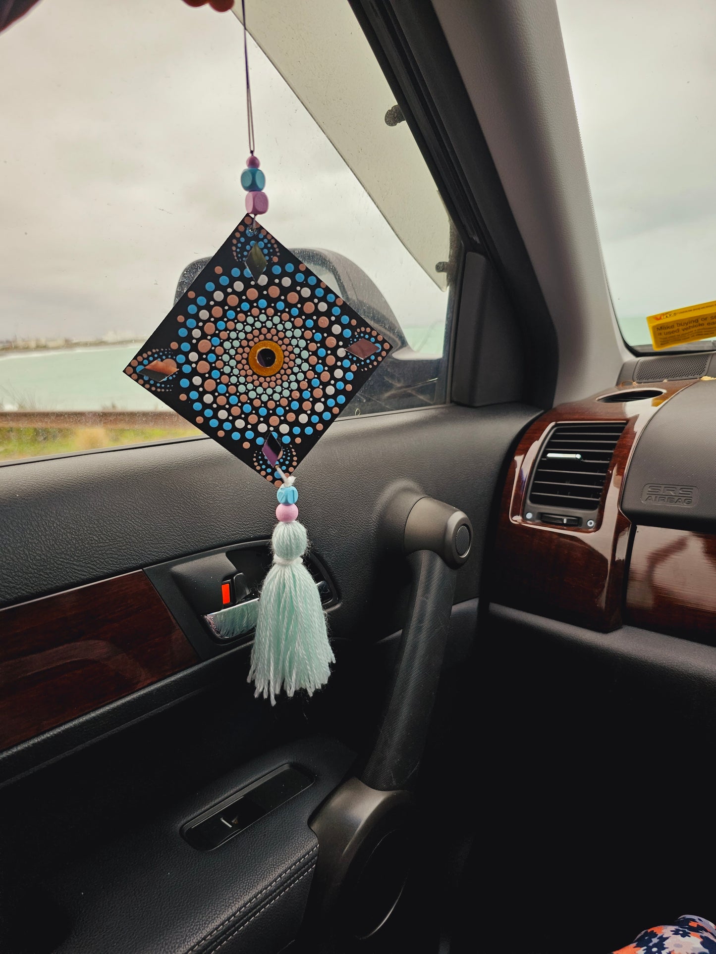 Double Side Mandala Car Hangings