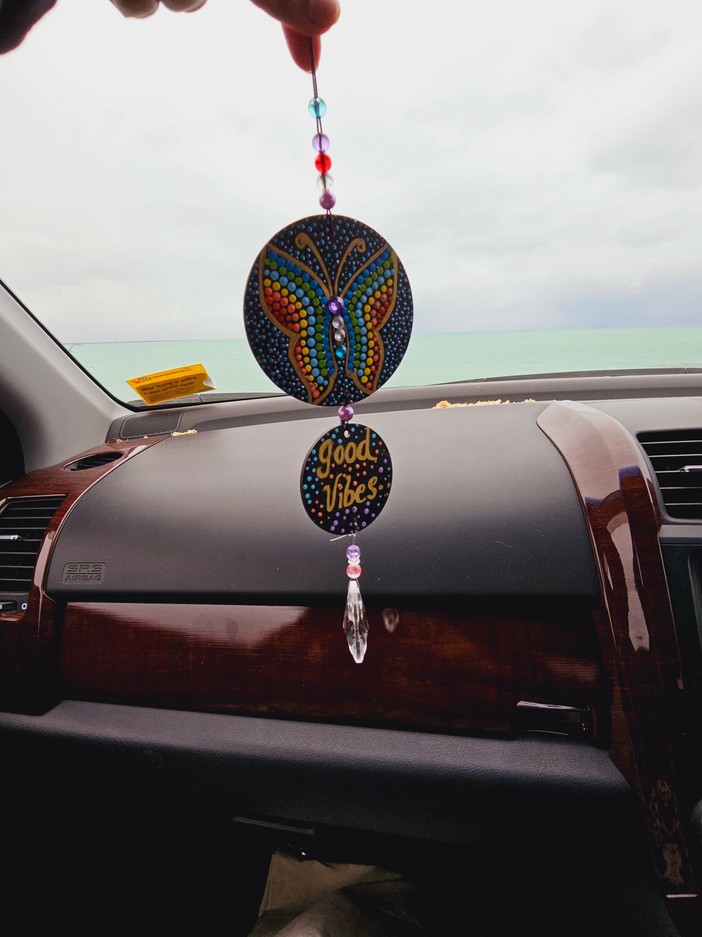 Double Side Mandala Car Hangings