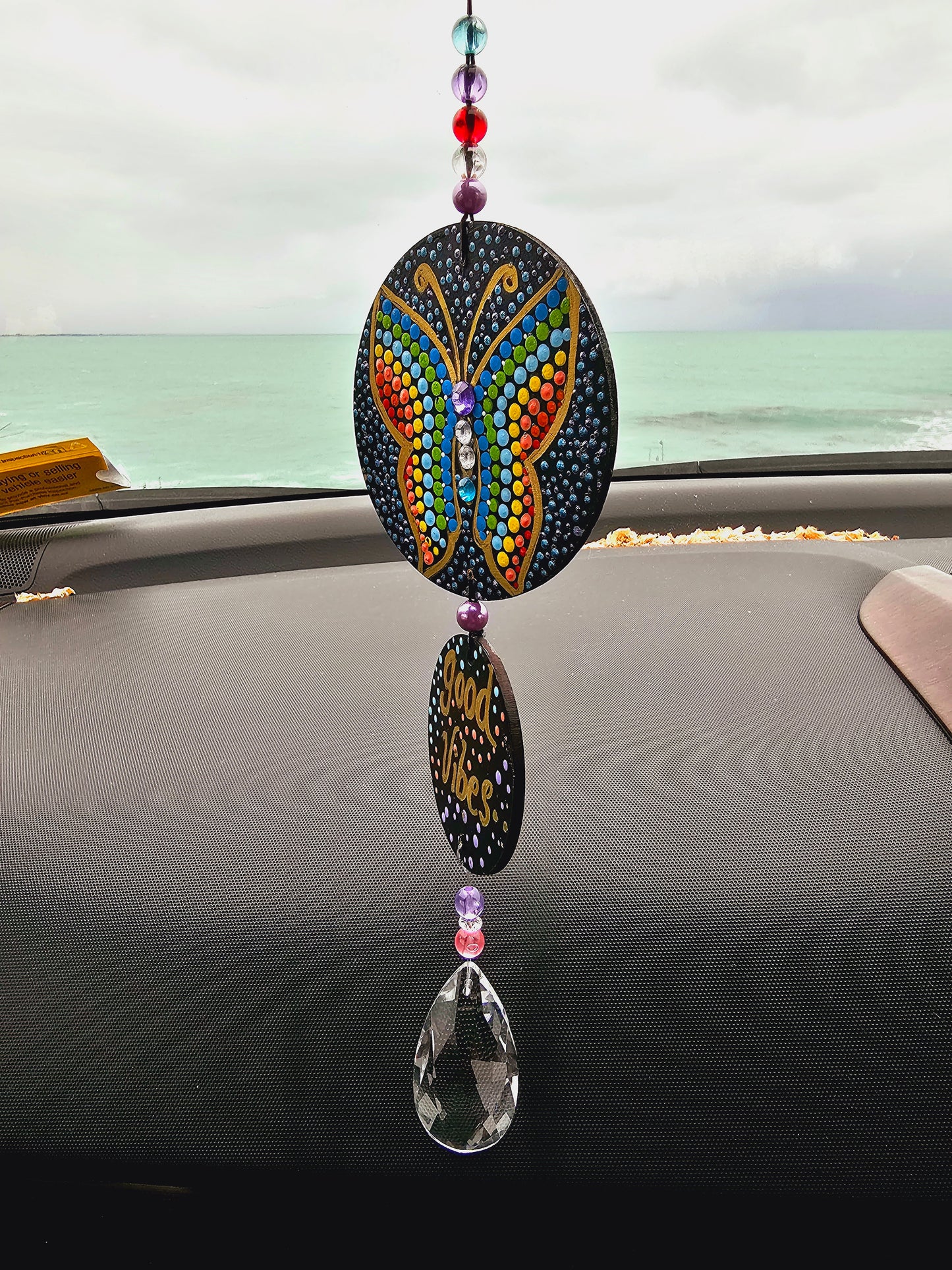 Double Side Mandala Car Hangings