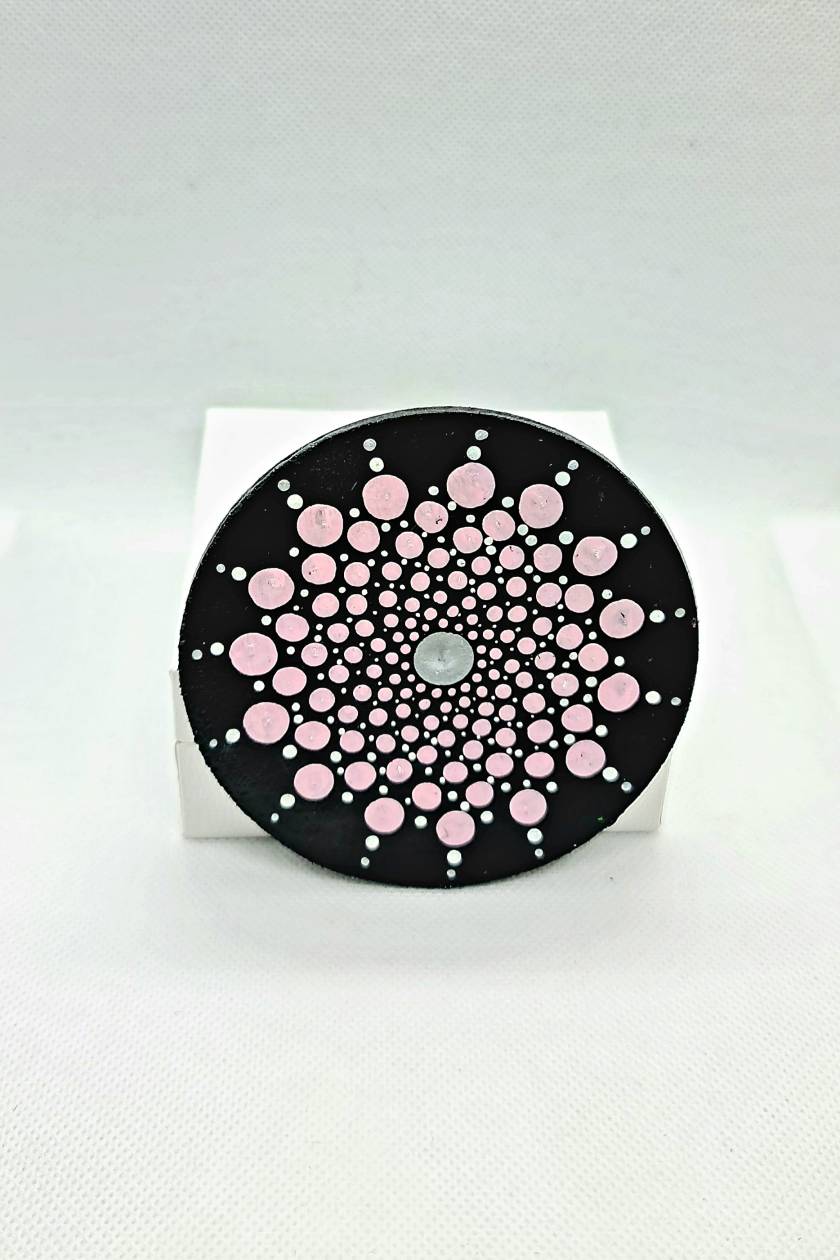 Colourful Dot mandala Fridge Magnets