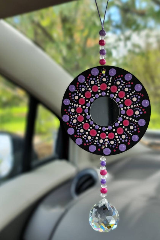 Double Sided Mandala Car Hangings