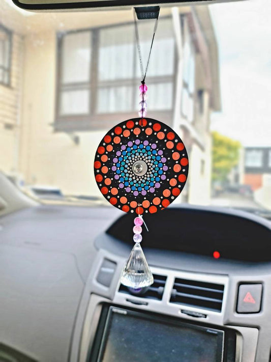 Double Sided Mandala Car Hangings